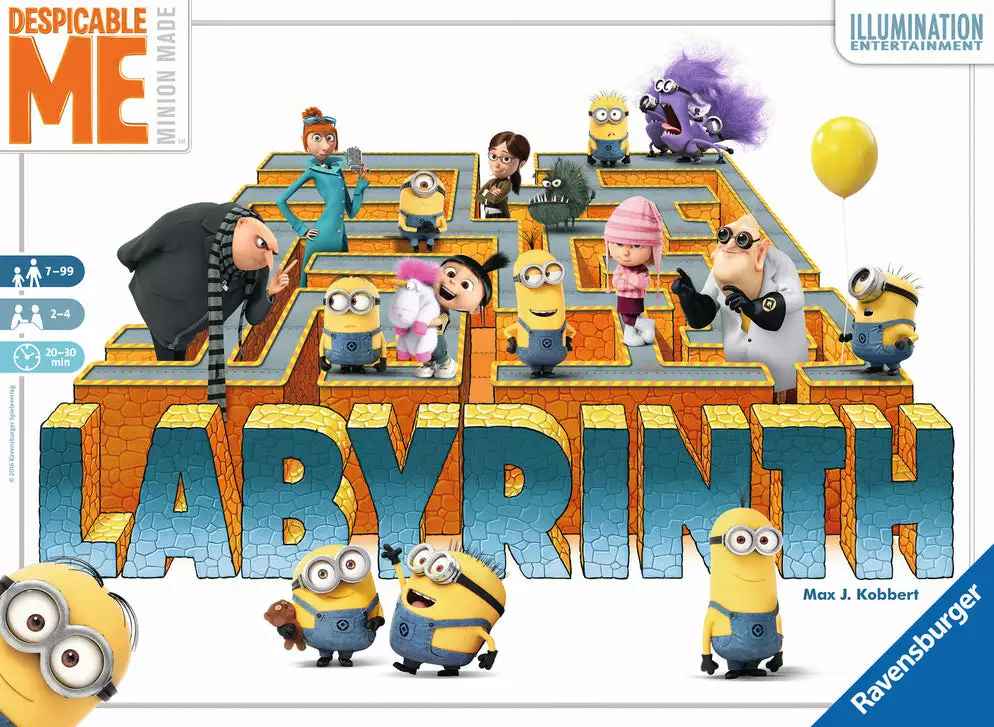 Ravensburger Board Games Despicable Me Labyrinth 1 Ravensburger Board Games Despicable Me Labyrinth