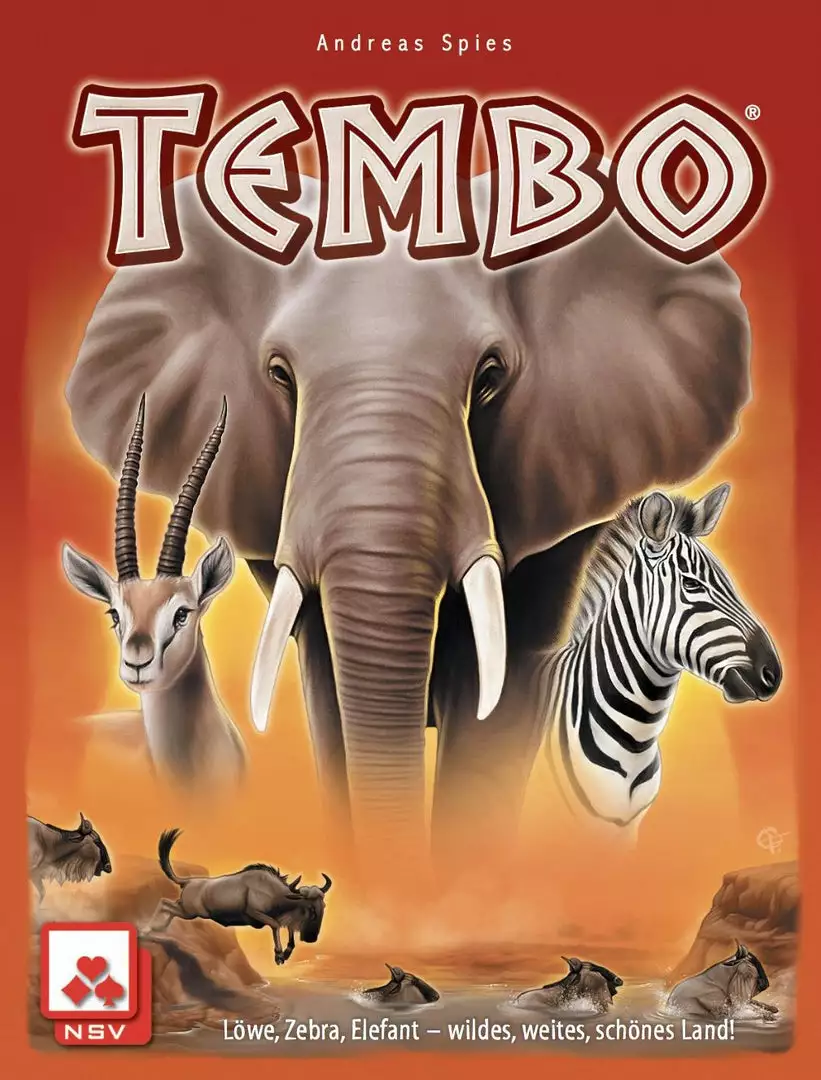 Nürnberger-Spielkarten-Verlag Board Games Tembo (German Import) 1 Nürnberger-Spielkarten-Verlag Board Games Tembo (German Import)