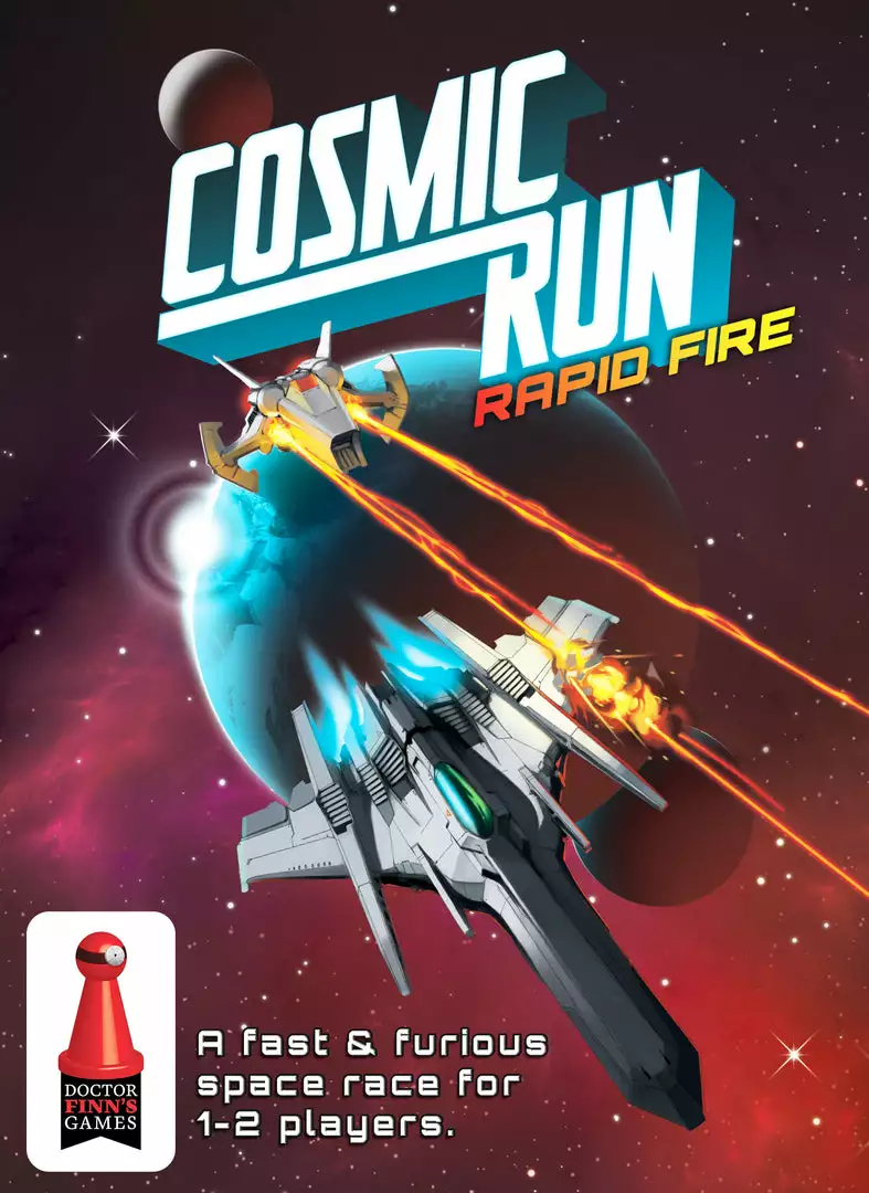 Dr. Finn's Games Cosmic Run: Rapid Fire Board Games 1 Dr. Finn's Games Cosmic Run: Rapid Fire Board Games