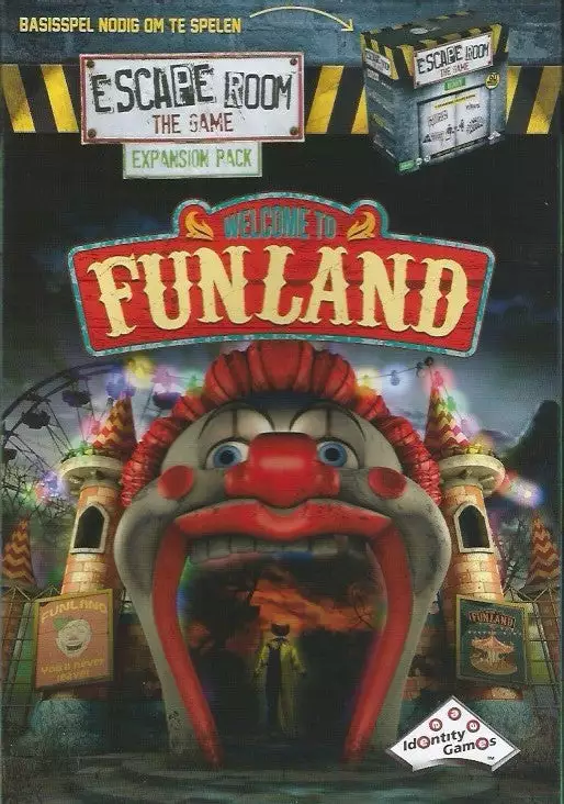Identity Games International B.V. Board Games Escape Room: The Game - Welcome To Funland 1 Identity Games International B.V. Board Games Escape Room: The Game - Welcome To Funland