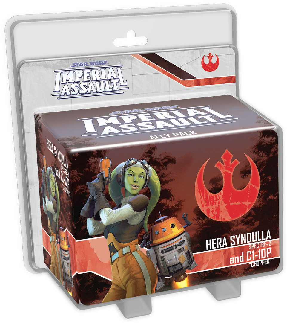 Fantasy Flight Games Star Wars: Imperial Assault - Hera Syndulla And C1-10P Ally Pack 1 Fantasy Flight Games Star Wars: Imperial Assault - Hera Syndulla And C1-10P Ally Pack