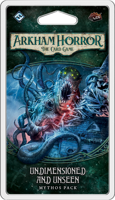 Fantasy Flight Games Arkham Horror: The Card Game - Undimensioned And Unseen: Mythos Pack Board Games 1 Fantasy Flight Games Arkham Horror: The Card Game - Undimensioned And Unseen: Mythos Pack Board Games