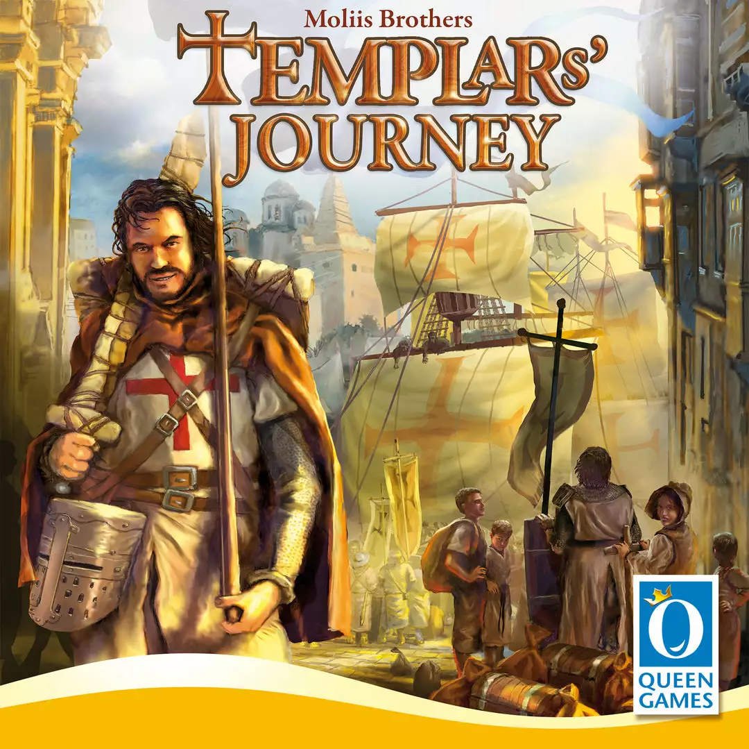 Queen Games Board Games Templars' Journey 1 Queen Games Board Games Templars' Journey