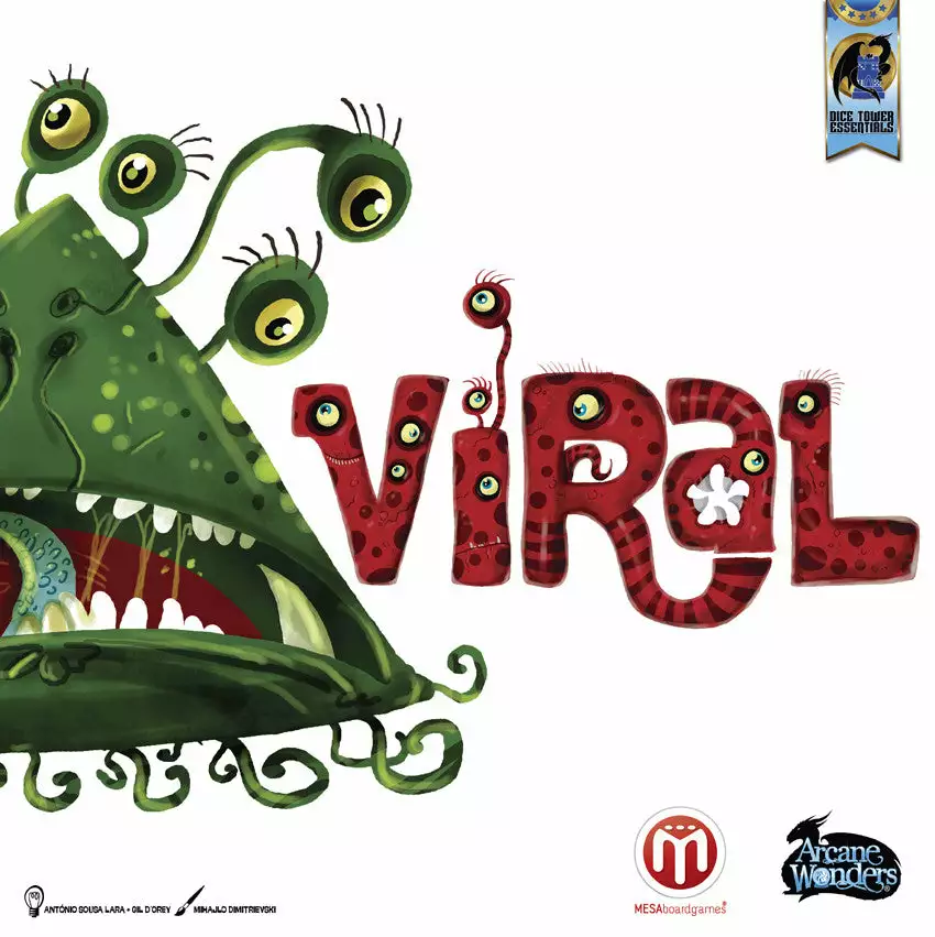 Arcane Wonders VIRAL Board Games 1 Arcane Wonders VIRAL Board Games