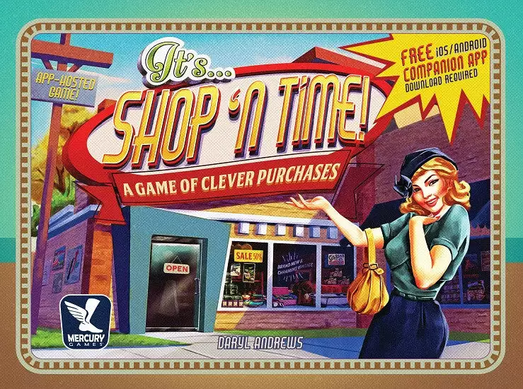 Mercury Games Board Games Shop 'N Time 1 Mercury Games Board Games Shop 'N Time