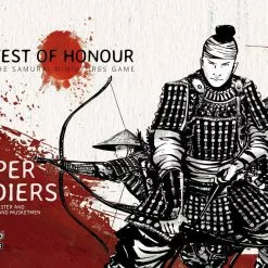 Warlord Games Test Of Honour: The Samurai Miniatures Game - Pauper Soldiers Board Games