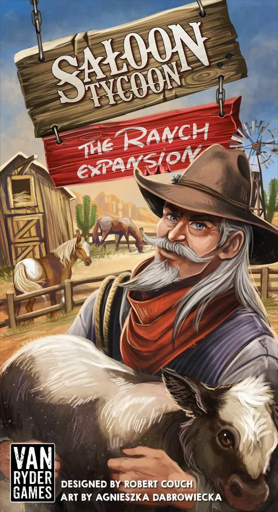 Van Ryder Games Board Games Saloon Tycoon: The Ranch Expansion 1 Van Ryder Games Board Games Saloon Tycoon: The Ranch Expansion