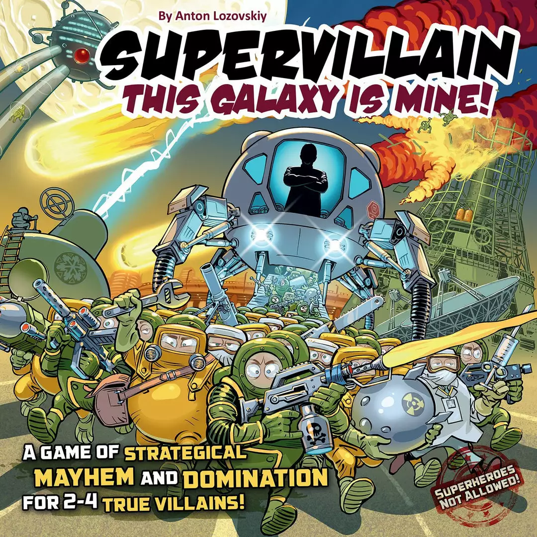 Moroz Publishing Board Games Supervillain. This Galaxy Is Mine! 1 Moroz Publishing Board Games Supervillain. This Galaxy Is Mine!