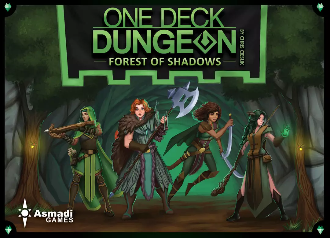 Asmadi Games One Deck Dungeon: Forest Of Shadows 1 Asmadi Games One Deck Dungeon: Forest Of Shadows