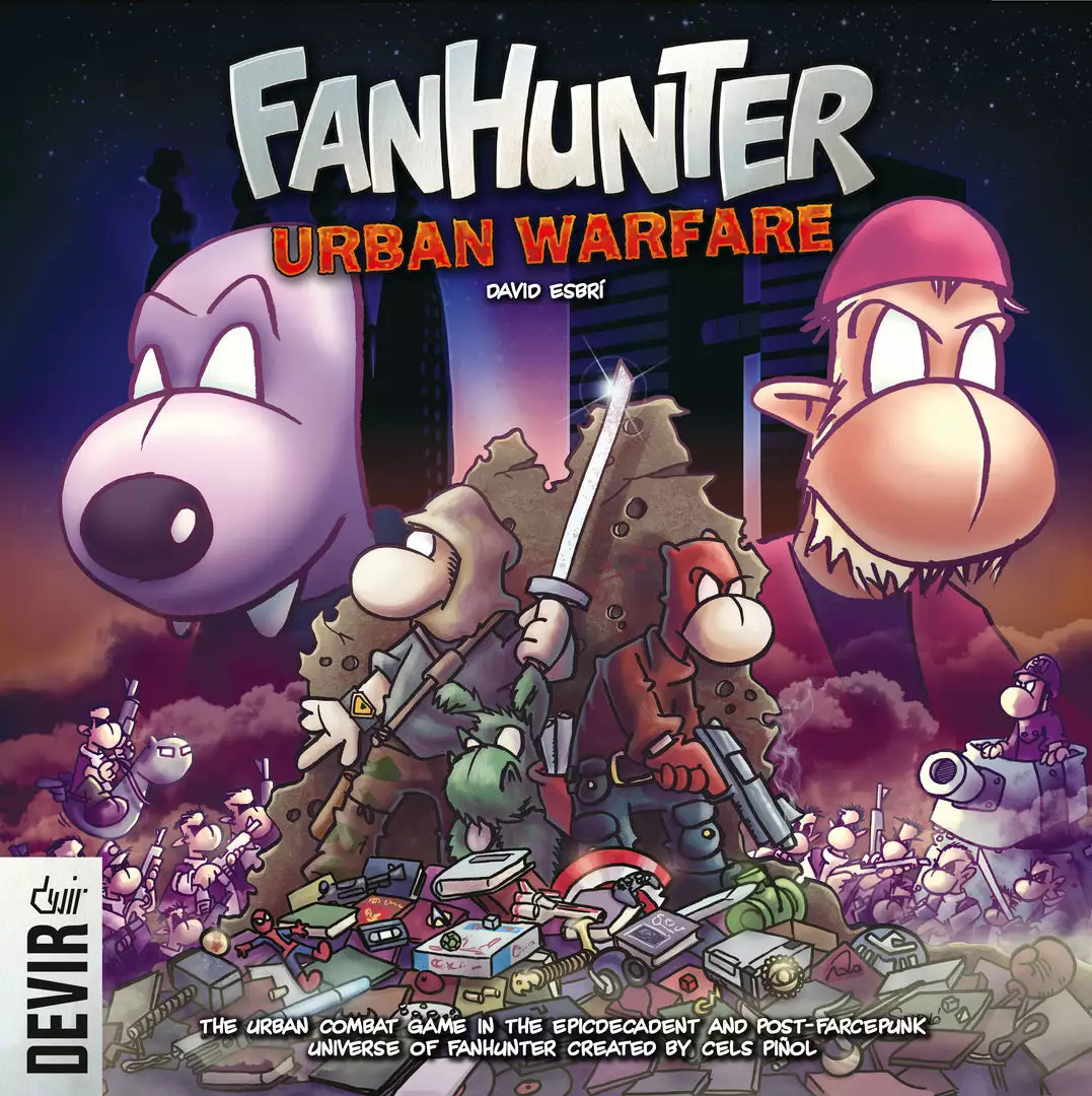 Devir Games Fanhunter: Urban Warfare Board Games 1 Devir Games Fanhunter: Urban Warfare Board Games