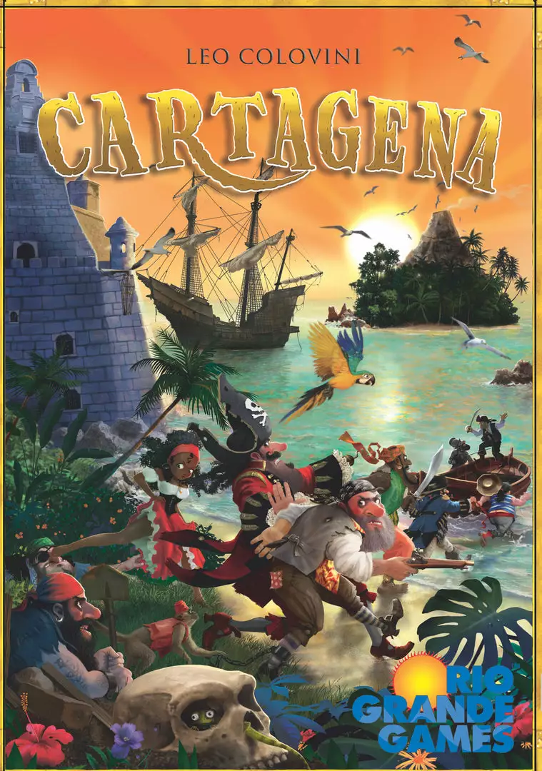 Board Games Cartagena (Rio Grande Games New Edition) 1 Board Games Cartagena (Rio Grande Games New Edition)