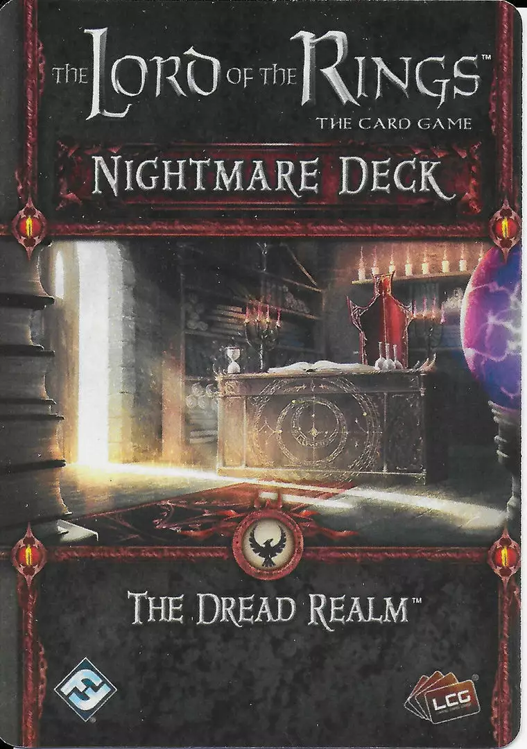 Fantasy Flight Games The Lord Of The Rings: The Card Game - The Dread Realm Nightmare Deck Board Games 1 Fantasy Flight Games The Lord Of The Rings: The Card Game - The Dread Realm Nightmare Deck Board Games