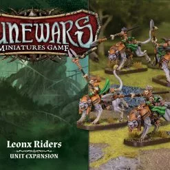Fantasy Flight Games Runewars Miniatures Game: Leonx Riders - Unit Expansion Board Games