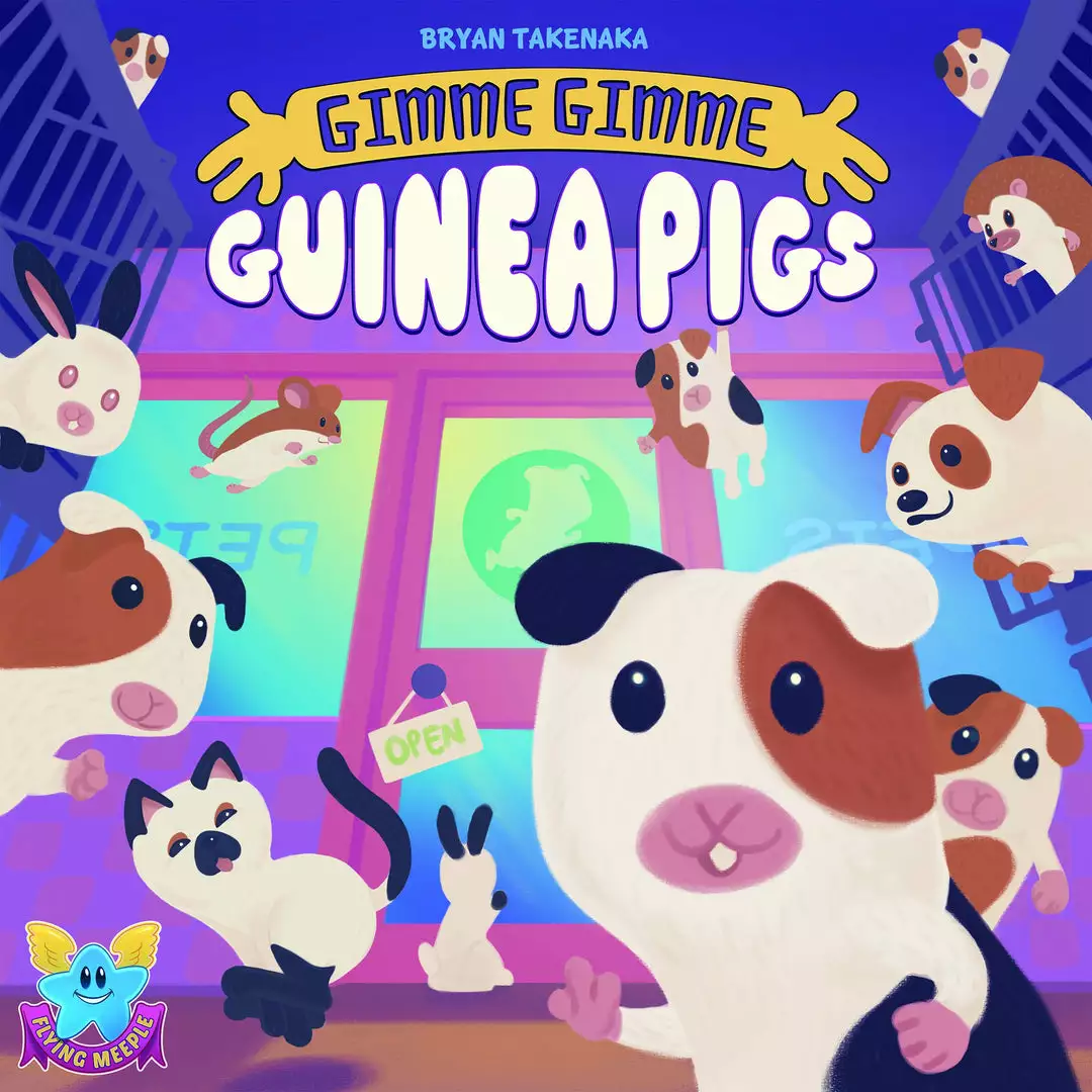 Game Salute Gimme Gimme Guinea Pigs Board Games 1 Game Salute Gimme Gimme Guinea Pigs Board Games