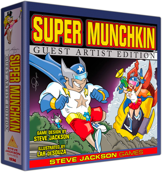 Steve Jackson Games Super Munchkin Guest Art Edition 1 Steve Jackson Games Super Munchkin Guest Art Edition