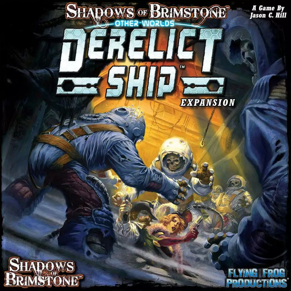 Flying Frog Productions Board Games Shadows Of Brimstone: Derelict Ship Otherworld Expansion 1 Flying Frog Productions Board Games Shadows Of Brimstone: Derelict Ship Otherworld Expansion