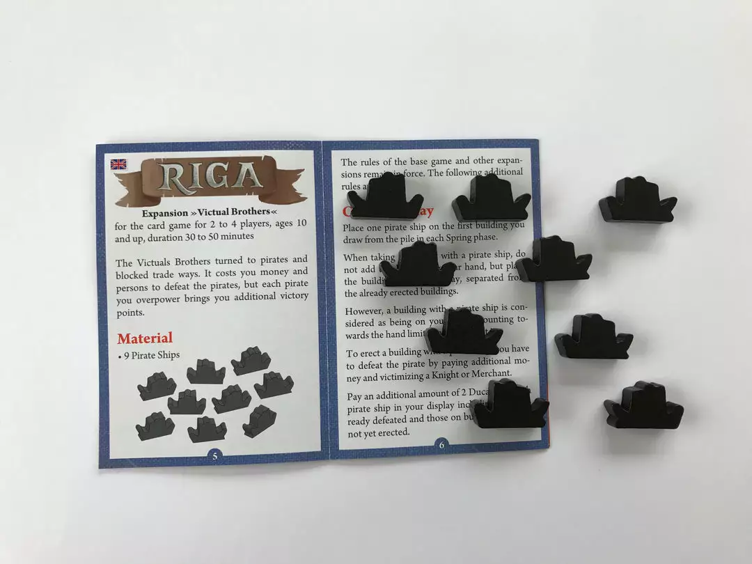 OSTIA Spiele Riga: Die Vitalienbrüder Board Games 1 OSTIA Spiele Riga: Die Vitalienbrüder Board Games