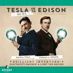 Artana Board Games Tesla Vs. Edison: Duel