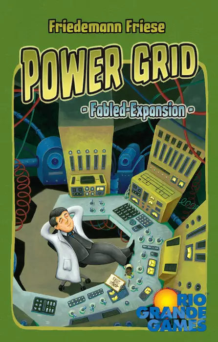 Rio Grande Games Board Games Power Grid: Fabled Expansion 1 Rio Grande Games Board Games Power Grid: Fabled Expansion
