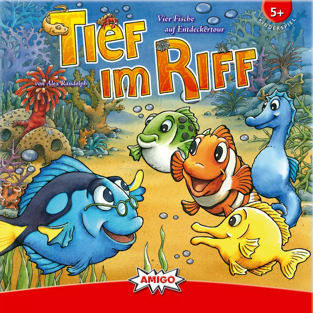 AMIGO Tief Im Riff (German Import) Board Games 1 AMIGO Tief Im Riff (German Import) Board Games