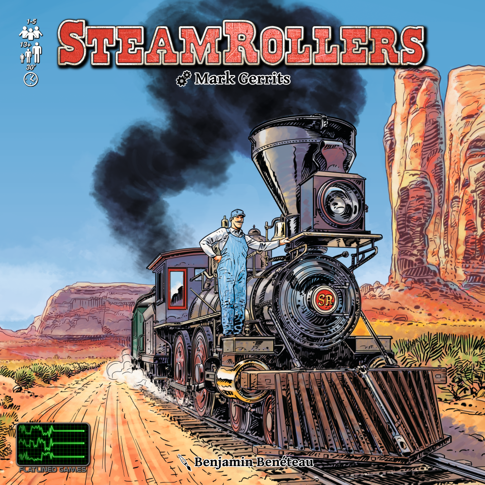 Board Games SteamRollers (Stronghold Games Edition) 1 Board Games SteamRollers (Stronghold Games Edition)
