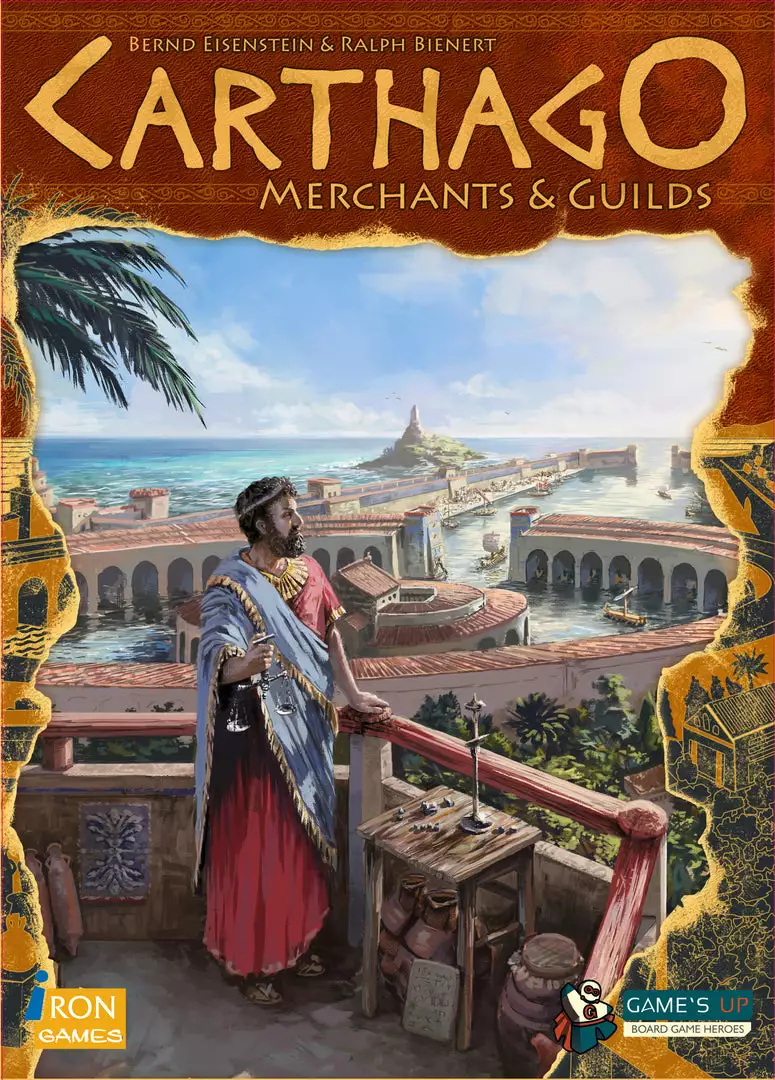 Board Games Carthago: Merchants & Guilds (Irongames Edition) 1 Board Games Carthago: Merchants & Guilds (Irongames Edition)