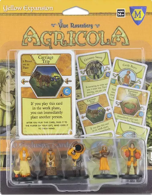 WizKids Agricola Game Expansion: Yellow 1 WizKids Agricola Game Expansion: Yellow