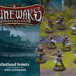 Fantasy Flight Games Runewars Miniatures Game: Outland Scouts - Unit Expansion Board Games
