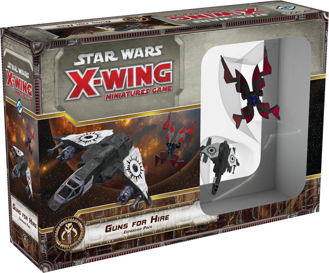 Fantasy Flight Games Board Games Star Wars: X-Wing Miniatures Game - Guns For Hire Expansion Pack 1 Fantasy Flight Games Board Games Star Wars: X-Wing Miniatures Game - Guns For Hire Expansion Pack