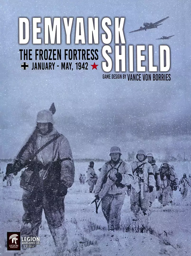 Legion Wargames LLC Demyansk Shield: The Frozen Fortress, February-May 1942 Board Games 1 Legion Wargames LLC Demyansk Shield: The Frozen Fortress, February-May 1942 Board Games