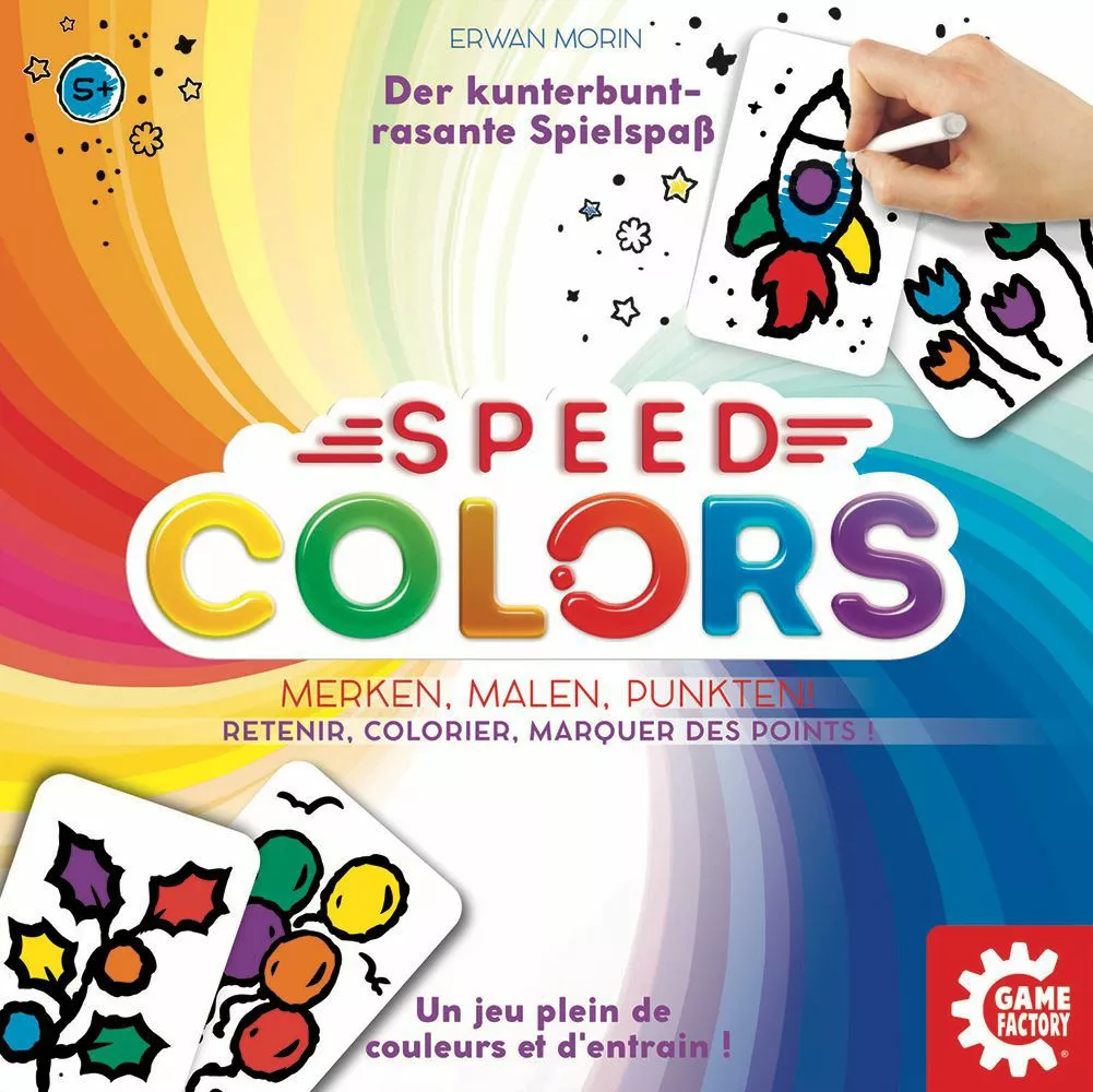 Game Factory Board Games Speed Colors (German Import) 1 Game Factory Board Games Speed Colors (German Import)
