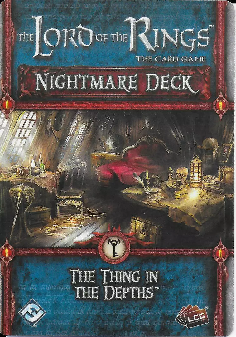 Fantasy Flight Games Board Games The Lord Of The Rings: The Card Game - Nightmare Deck: The Thing In The Depths 1 Fantasy Flight Games Board Games The Lord Of The Rings: The Card Game - Nightmare Deck: The Thing In The Depths