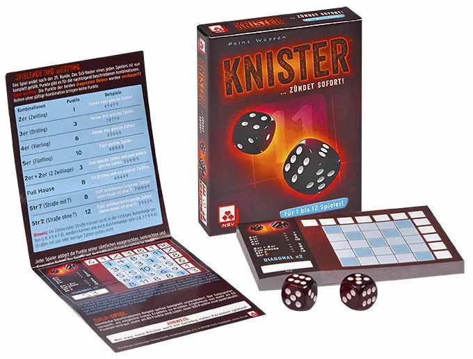 Nürnberger-Spielkarten-Verlag Knister (aka Würfel Bingo) (German Import) 1 Nürnberger-Spielkarten-Verlag Knister (aka Würfel Bingo) (German Import)