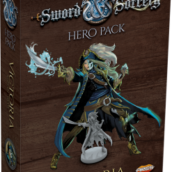 Ares Games Board Games Sword & Sorcery: Hero Pack - Victoria The Captain/Pirate