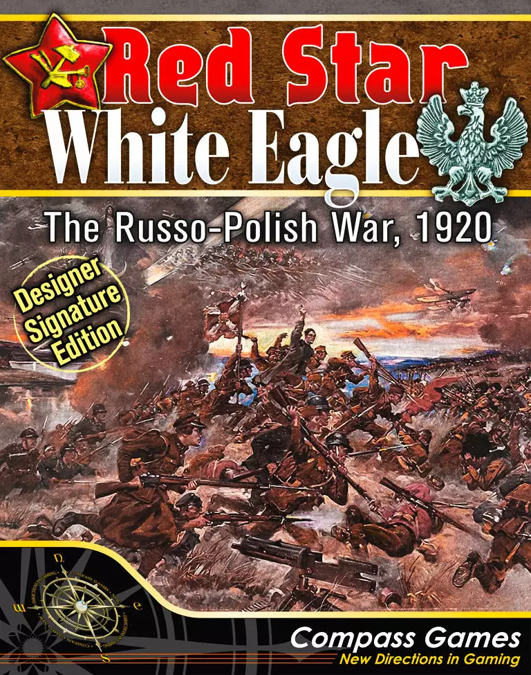 Compass Games Red Star/White Eagle: The Russo-Polish War, 1920 - Designer Signature Edition 1 Compass Games Red Star/White Eagle: The Russo-Polish War, 1920 - Designer Signature Edition