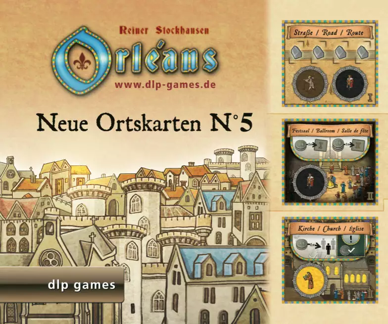 Dlp Games Board Games Orléans: Neue Ortskarten N°5 (Import) 1 Dlp Games Board Games Orléans: Neue Ortskarten N°5 (Import)