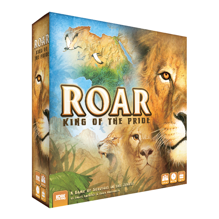 IDW Games Roar: King Of The Pride Board Games 1 IDW Games Roar: King Of The Pride Board Games