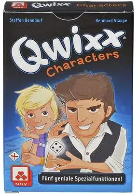 Nürnberger-Spielkarten-Verlag Qwixx Characters (German Import) 1 Nürnberger-Spielkarten-Verlag Qwixx Characters (German Import)