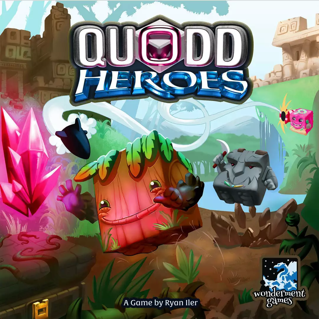 Wonderment Games Board Games Quodd Heroes (Limited Kickstarter Edition) 1 Wonderment Games Board Games Quodd Heroes (Limited Kickstarter Edition)