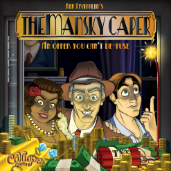 Calliope Games The Mansky Caper Board Games