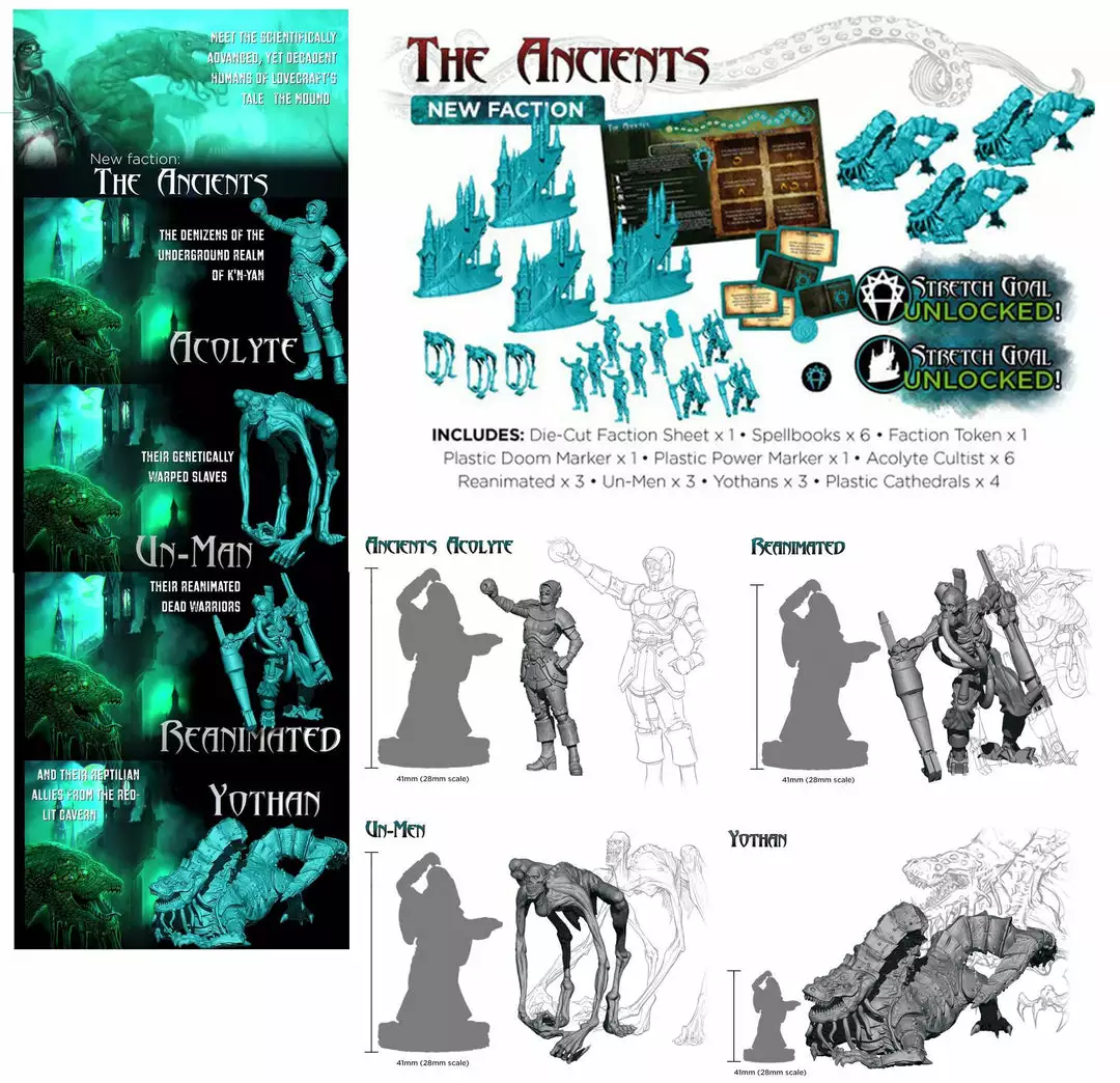 Petersen Games Cthulhu Wars: Ancients Expansion 1 Petersen Games Cthulhu Wars: Ancients Expansion