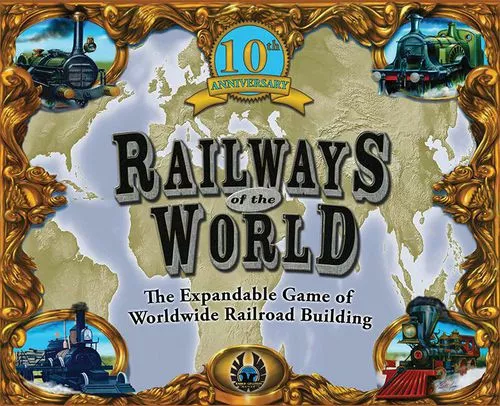Eagle Games Railways Of The World (10th Anniversary Edition) Board Games 1 Eagle Games Railways Of The World (10th Anniversary Edition) Board Games