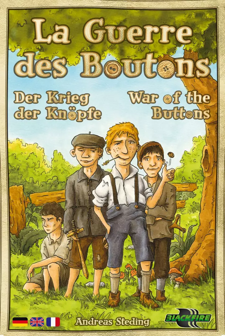 ADC Blackfire Entertainment GmbH La Guerre Des Boutons (aka War Of The Buttons) Board Games 1 ADC Blackfire Entertainment GmbH La Guerre Des Boutons (aka War Of The Buttons) Board Games
