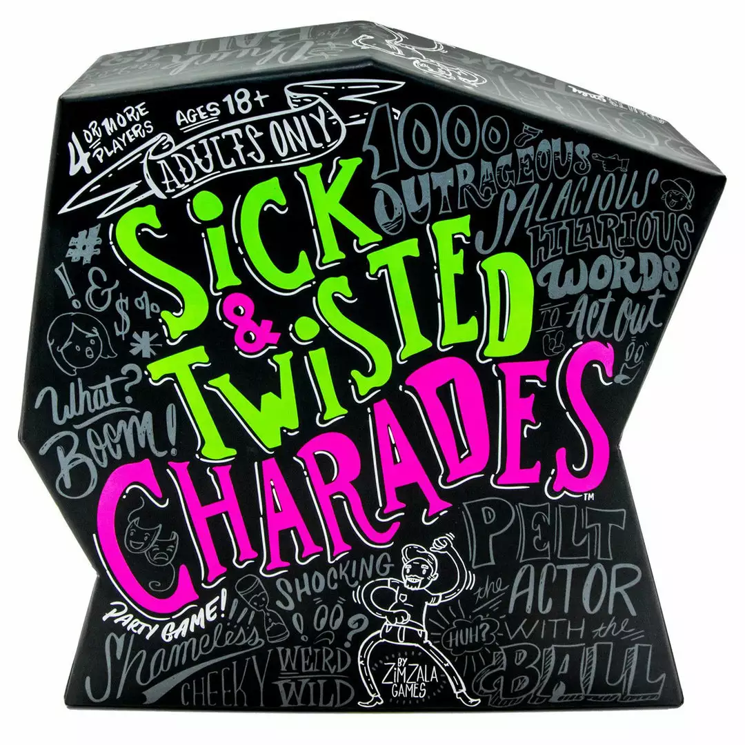 Wonder Forge Sick & Twisted Charades 1 Wonder Forge Sick & Twisted Charades