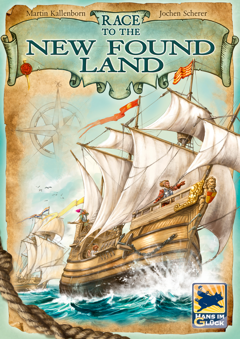 Hans Im Glück Board Games Race To The New Found Land 1 Hans Im Glück Board Games Race To The New Found Land
