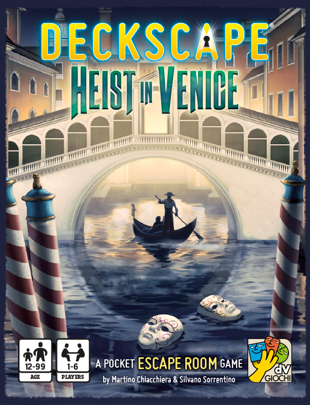 DV Giochi Deckscape: Heist In Venice Board Games 1 DV Giochi Deckscape: Heist In Venice Board Games
