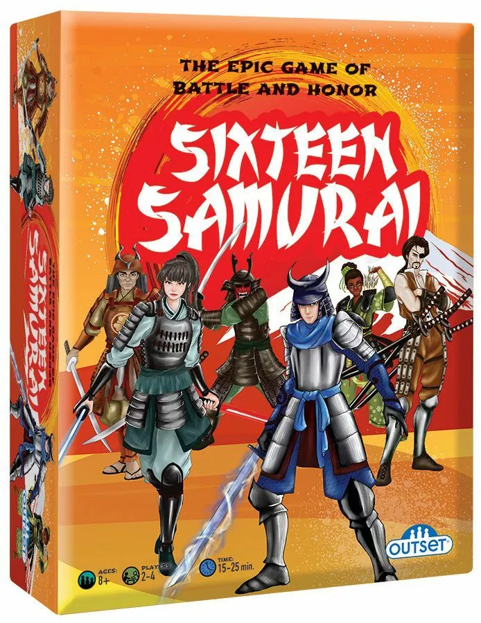 Outset Media Sixteen Samurai Board Games 1 Outset Media Sixteen Samurai Board Games