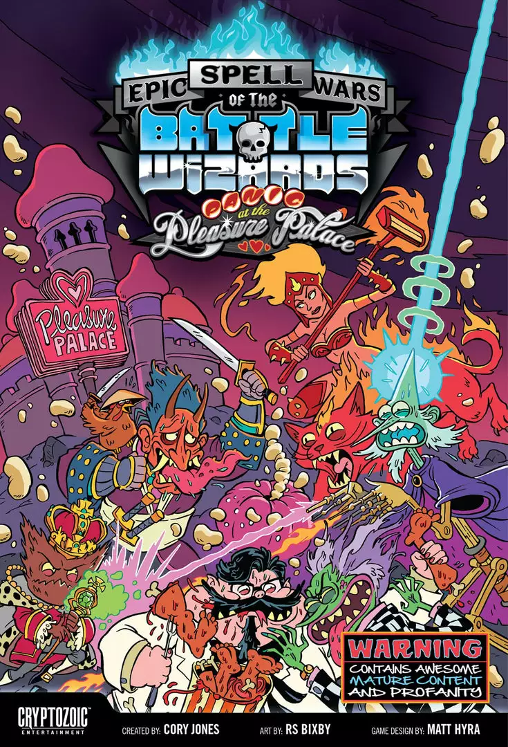 Cryptozoic Entertainment Epic Spell Wars Of The Battle Wizards: Panic At The Pleasure Palace Board Games 1 Cryptozoic Entertainment Epic Spell Wars Of The Battle Wizards: Panic At The Pleasure Palace Board Games