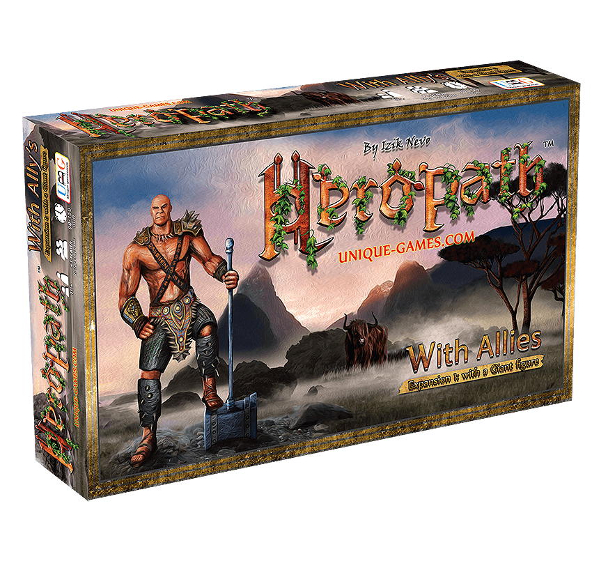 Unique Board Games LTD (UBG) Heropath: Dragon Roar – With Allies 1 Unique Board Games LTD (UBG) Heropath: Dragon Roar – With Allies