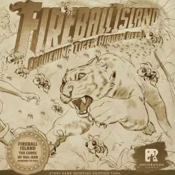 Restoration Games Board Games Fireball Island: The Curse Of Vul-Kar - Crouching Tiger, Hidden Bees!